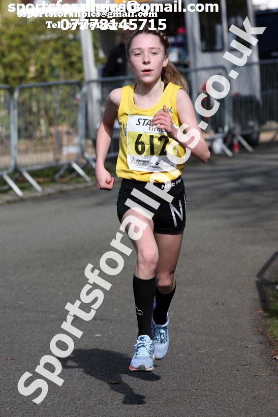 Girls under-15s Northern Athletics 5k Champs., Birkenhead Park. Photo: David T. Hewitson/Sports for All Pics